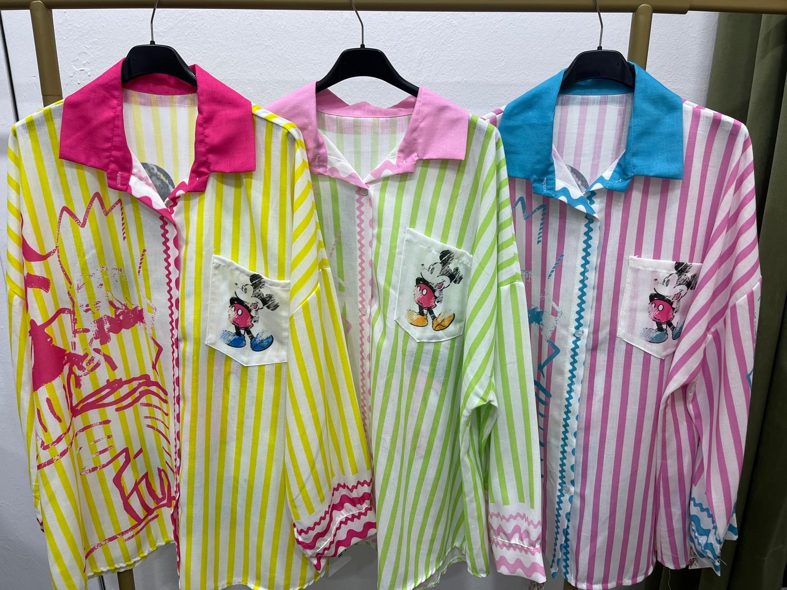 Camisa Mickey Oversize