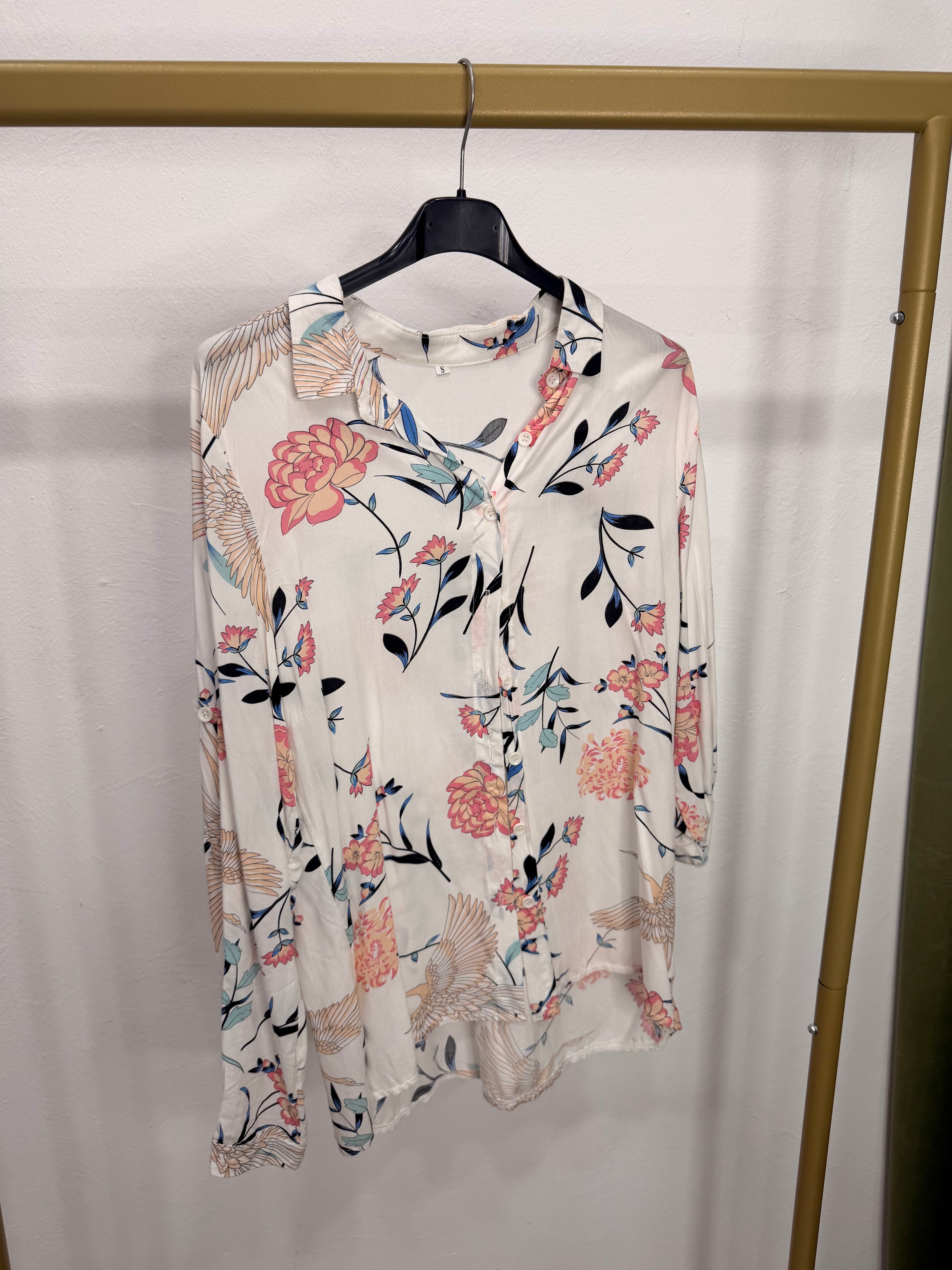 Blusa flores